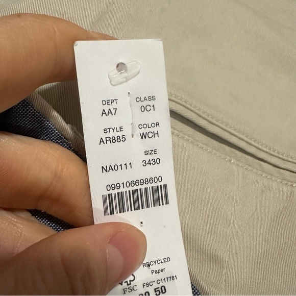 J crew 484 slim fit stretch chino pant weathered chino - Picture 4 of 4